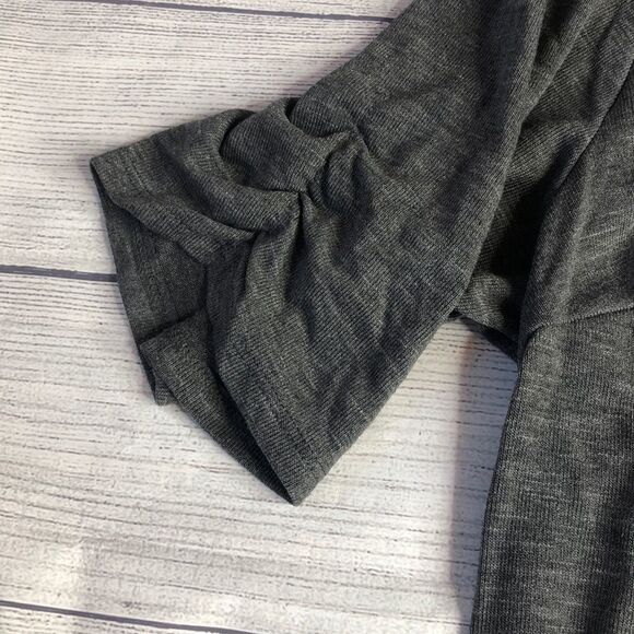 ALYX Gray Short Sleeve Towfer Knit Blouse Size 2X NWOT - Picture 4 of 7